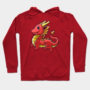 Cute Red Dragon Hoodie